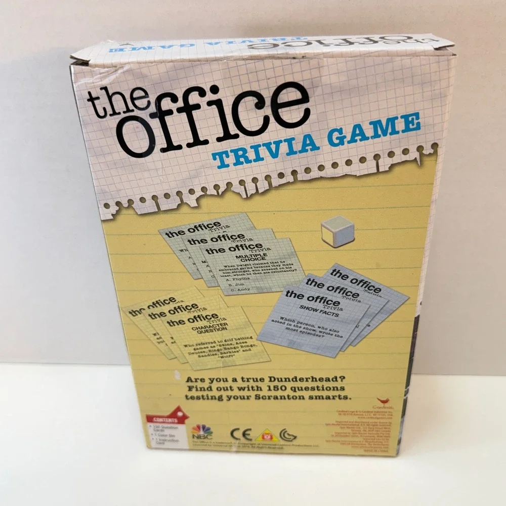 The Office Trivia Game Ready To Roll Cardinal 150 Cards Complete - Picture 5 of 7